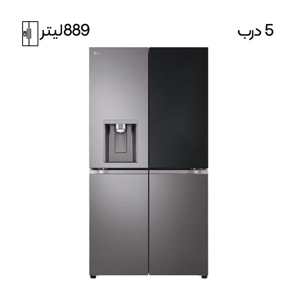 یخچال ال جی مدل X39 رنگ دودی 2024