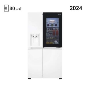 یخچال فریزر ساید بای ساید ال جی رنگ سفید مدل LG GR-X33FFQRL